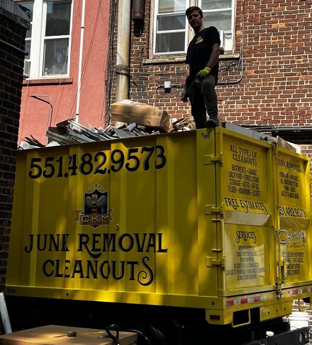 Commercial junk removal in Northern NJ by CKM Experts